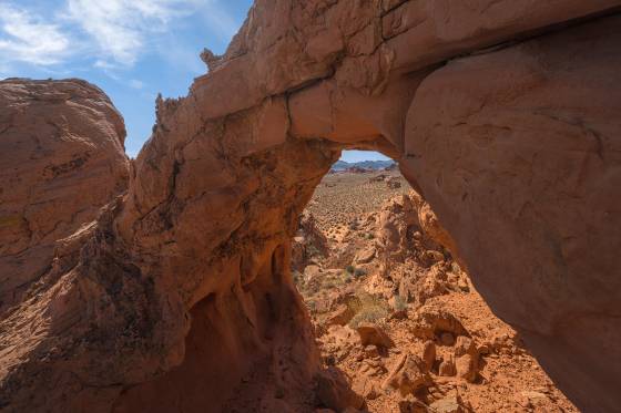 Near Turret Arch Arch near Turret Arch in Valley of Fire State Park, Nevada